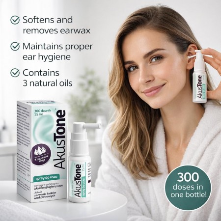 ACUSTONE HIGIENE DEL OIDO SPRAY OTICO 15 ML