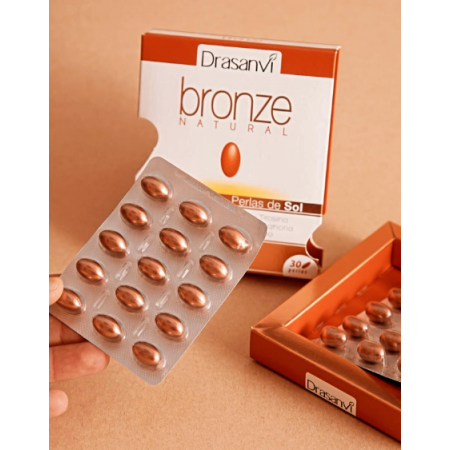 DRASANVI BRONZE NATURAL PERLAS DE SOL 30 PERLAS