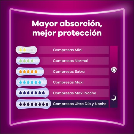 AUSONIA DISCREET MAXI NOCHE 12 COMPRESAS
