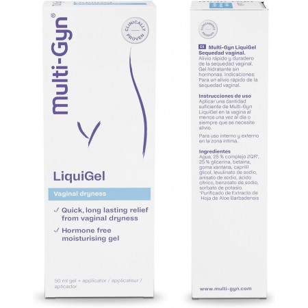 MULTI-GYN LIQUIGEL SEQUEDAD VAGINAL GEL 50ML + APLICADOR
