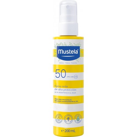 MUSTELA PACK PROTECCION SOLAR: LECHE SOLAR SPF50+ 40 ML+ SPRAY CORPORAL 200 ML