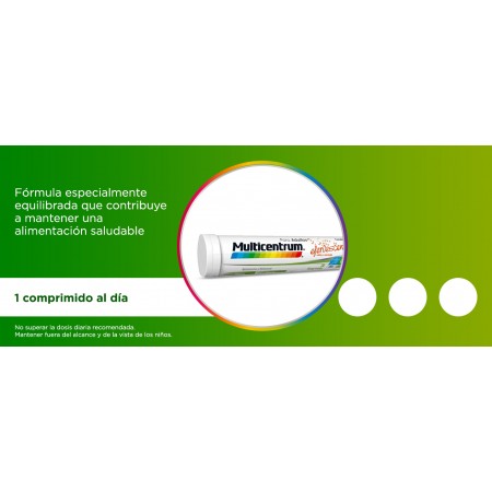 MULTICENTRUM ADULTOS SABOR NARANJA 20 COMPRIMIDOS EFERVESCENTES