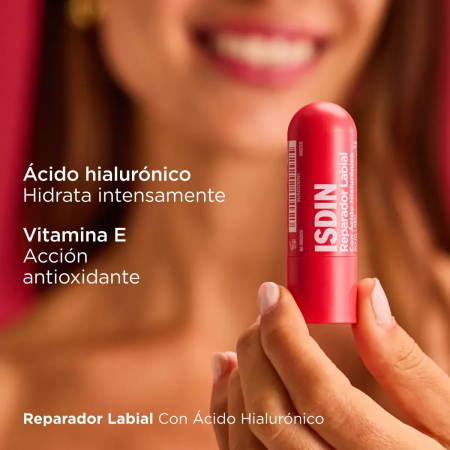 ISDIN REPARADOR LABIAL STICK COLOR ROJO 4 G