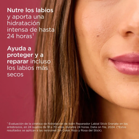 ISDIN REPARADOR LABIAL COLOR GRANATE STICK 4 G