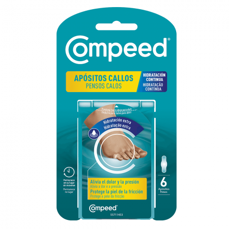 COMPEED CALLOS HIDRATACION CONTINUA 6 APOSITOS