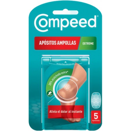 COMPEED AMPOLLAS EXTREME HIDROCOLOIDE 5 APOSITOS MEDIANOS