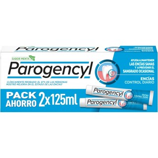 PAROGENCYL CONTROL DUPLO PASTA DENTAL 2 X 125 ML
