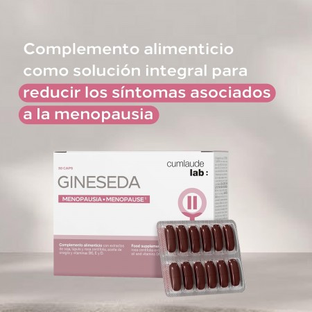 CUMLAUDE DUPLO GINESEDA MENOPAUSIA 2 X 30 CAPSULAS