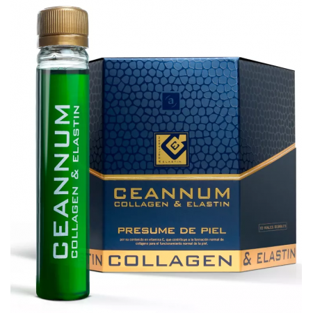 CEANNUM COLAGENO & ELASTINA 10 VIALES DE 24,8 ML