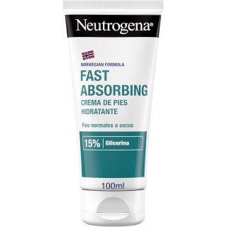 NEUTROGENA FORMULA NORUEGA RAPIDA ABSORCION CREMA DE PIES HIDRATANTE 100 ML
