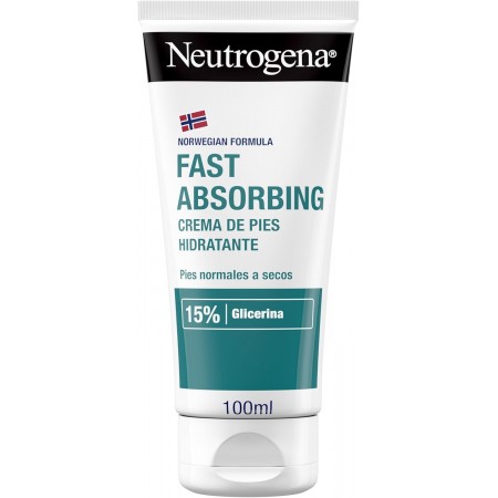 NEUTROGENA FORMULA NORUEGA RAPIDA ABSORCION CREMA DE PIES HIDRATANTE 100 ML