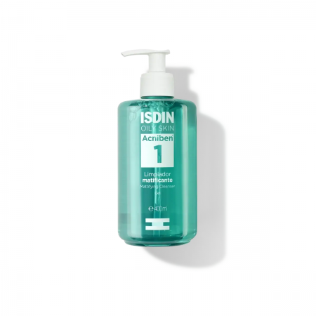 ISDIN OILY SKIN ACNIBEN LIMPIADOR MATIFICANTE GEL 400 ML