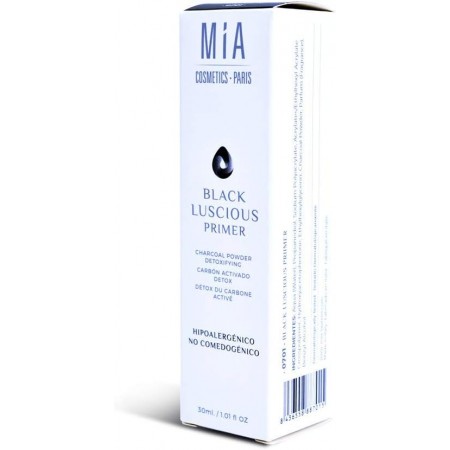 MIA COSMETIC BLACK LUSCIOUS PRIMER PREBASE CARBIN ACTIVO DETOX 30 ML