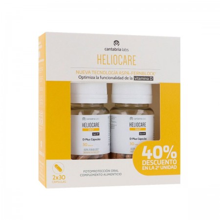 HELIOCARE 360º PACK DUPLO CAPSULAS D-PLUS 2 X 30 CAPSULAS
