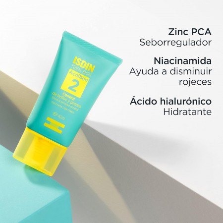 ISDIN OILY SKIN ACNIBEN 2 CONTROL BRILLOS Y GRANOS GEL CREMA 40 ML