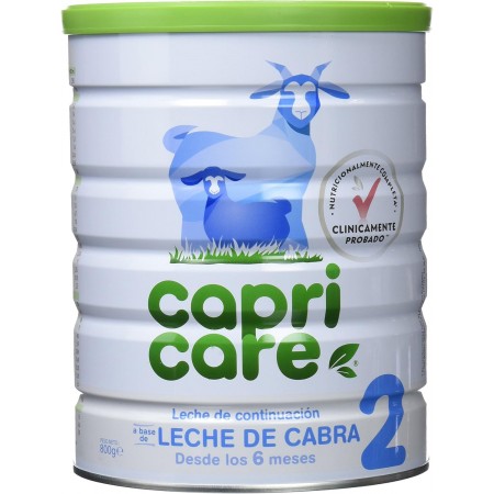 CAPRICARE 2 PREPARADO LACTANTES +6 MESES LECHE DE CABRA 800 G