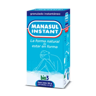MANASUL INSTANT 24 STICKS GRANULADOS 4G