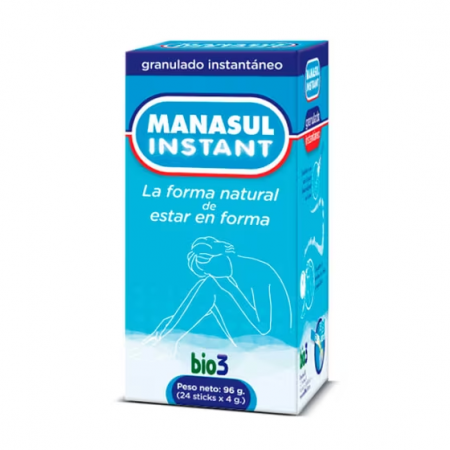 MANASUL INSTANT 24 STICKS GRANULADOS 4G