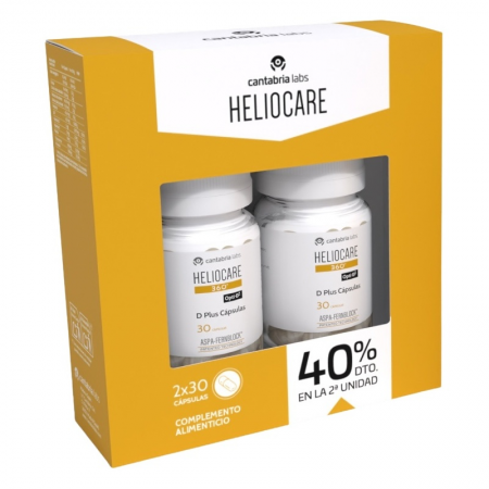 HELIOCARE 360º PACK DUPLO CAPSULAS D-PLUS 2 X 30 CAPSULAS