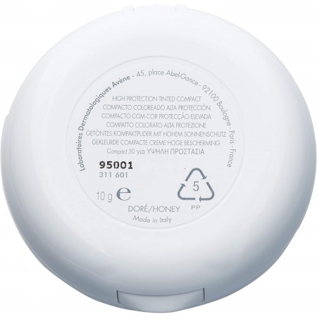 AVENE SOLAR COMPACTO ALTA PROTECCION SPF 50 COLOR DORADO 10 G