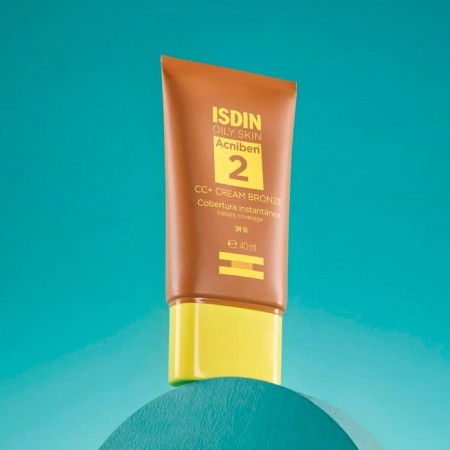 ISDIN OILY SKIN ACNIBEN CC+ CREAM  40 ML COLOR BRONZE