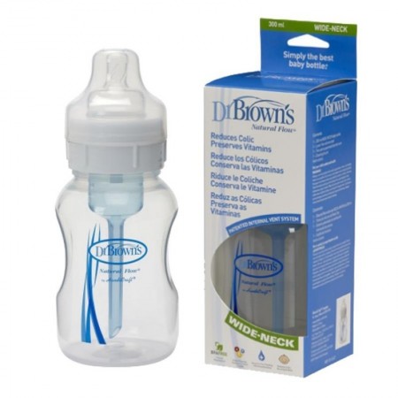 DR BROWN´S  BIBERON BOCA ANCHA 330ML TETINA Nº2