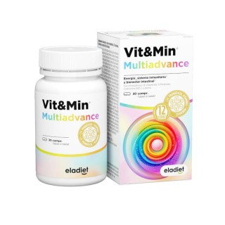 ELADIET VIT&MIN MULTIADVANCE MULTIVITAMINICO 30COMPRIMIDOS