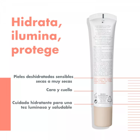 AVENE HYDRANCE BB-RICA CREMA HIDRATANTE SPF30 CON COLOR 40 ML