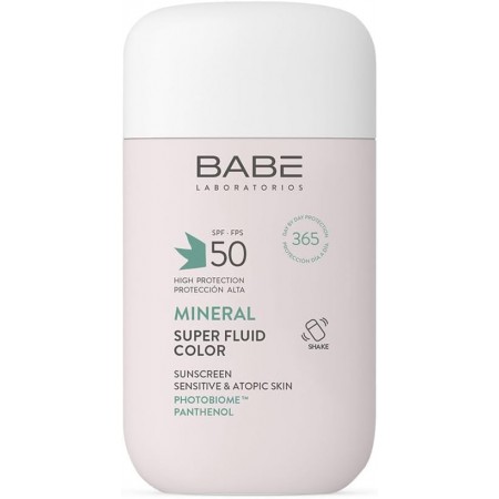 BABE MINERAL SUPER FLUID COLOR SUNSCREEN SPF50 FLUIDO CON COLOR 50 ML