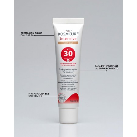 ROSACURE INTENSIVE TEINTEE CLAIR SPF30 CREMA COLOR CLARO 30 ML