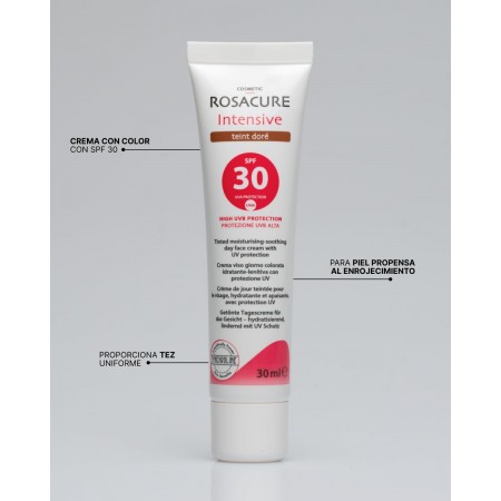 ROSACURE INTENSIVE TEINTTE DORE SPF30 CREMA COLOR DORADO 30 ML