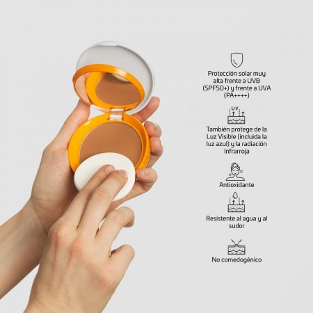 HELIOCARE 360º SPF 50+ OIL-FREE COMPACT PROTECTOR SOLAR 10 G COLOR BRONZE