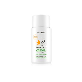 BABE SUPER FLUID FOTOPROTECTOR SPF50 MATIFICANTE FLUIDO 50 ML
