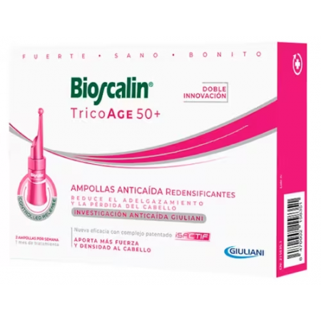 BIOSCALIN TRICOAGE50+ 10 AMPOLLAS X 1MES