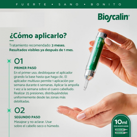 BIOSCALIN ACTIVADOR CAPILAR ISFRP-1 TRATAMIENTO ANTICAIDA 10 ML