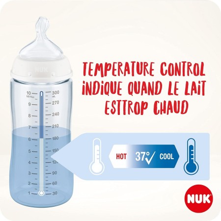 NUK BIBERON FIRST CHOICE BIBERON ANTICOLICO DE SILICONA XL +6 MESES 360 ML