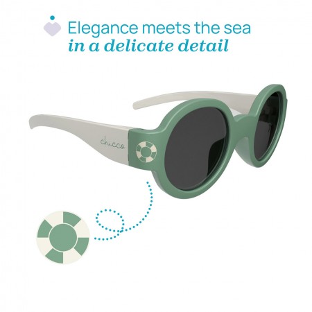 CHICCO GAFAS DE SOL INFANTILES GREEN SMOKY +0 MESES