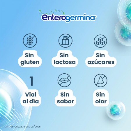 ENTEROGERMINA PROBIOTICO INTESTINAL 10 VIALES 5 ML