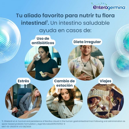 ENTEROGERMINA PROBIOTICO INTESTINAL 10 VIALES 5 ML