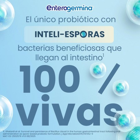 ENTEROGERMINA PROBIOTICO INTESTINAL 10 VIALES 5 ML