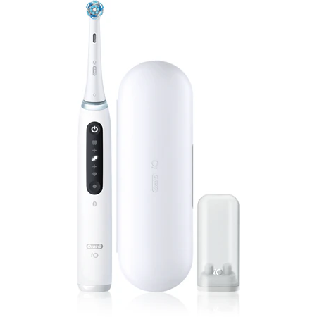 ORAL-B CEPILLO DENTAL ELECTRICO IO5 COLOR BLANCO + ESTUCHE
