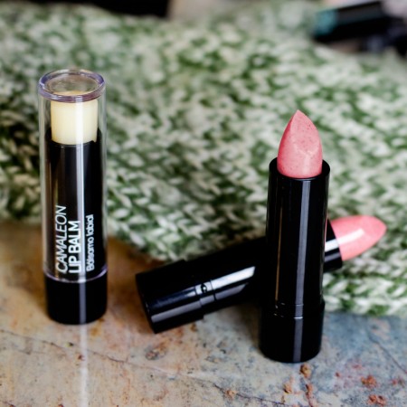 CAMALEON KIT REPARADOR: LABIAL EXFOLIANTE DE FRESA 4G + BALSAMO LABIAL SPF15 4G