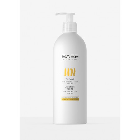 BABE JABON DE ACEITE PIELES ATOPICAS Y SECAS 500 ML