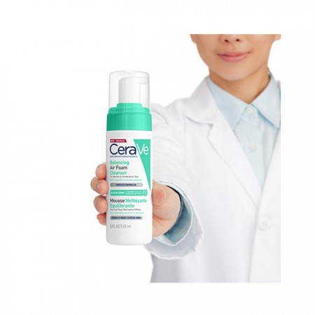 CERAVE LIMPIADOR AIR FOAM REEQUILIBRANTE PIEL NORMAL MIXTA 148 ML