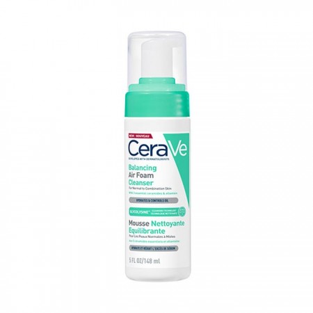 CERAVE LIMPIADOR AIR FOAM REEQUILIBRANTE PIEL NORMAL MIXTA 148 ML