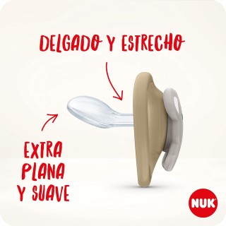 CHUPETE SILICONA NUK SPACE NIGTH (ANIMALES DORMIDOS) 0-6 MESES 1 U