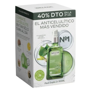 WELEDA DUPLO ACEITE ANTICELULITICO CORPORAL DE ABEDUL 2 X 100 ML + CELULICUP