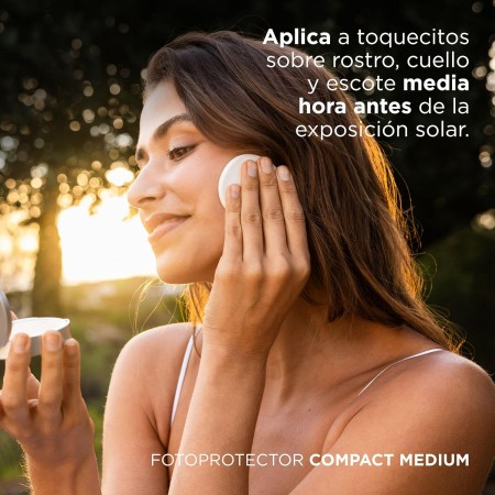 ISDIN FOTOPROTECTOR COMPACT SPF 50+ MAQUILLAJE BRONCE 10 G