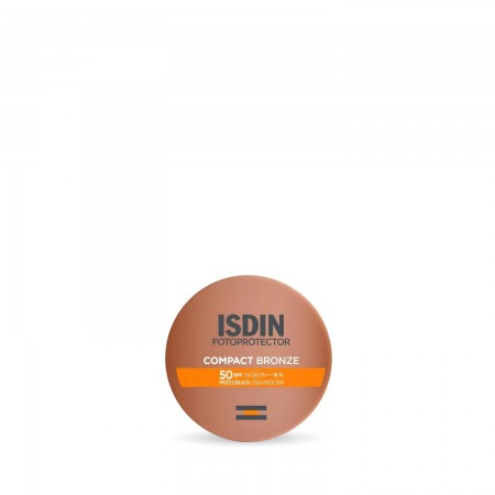ISDIN FOTOPROTECTOR COMPACT SPF 50+ MAQUILLAJE BRONCE 10 G