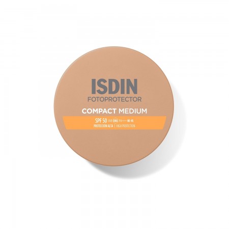 ISDIN FOTOPROTECTOR COMPACT SPF50+ MAQUILLAJE COMPACTO COLOR MEDIUM 10 G
